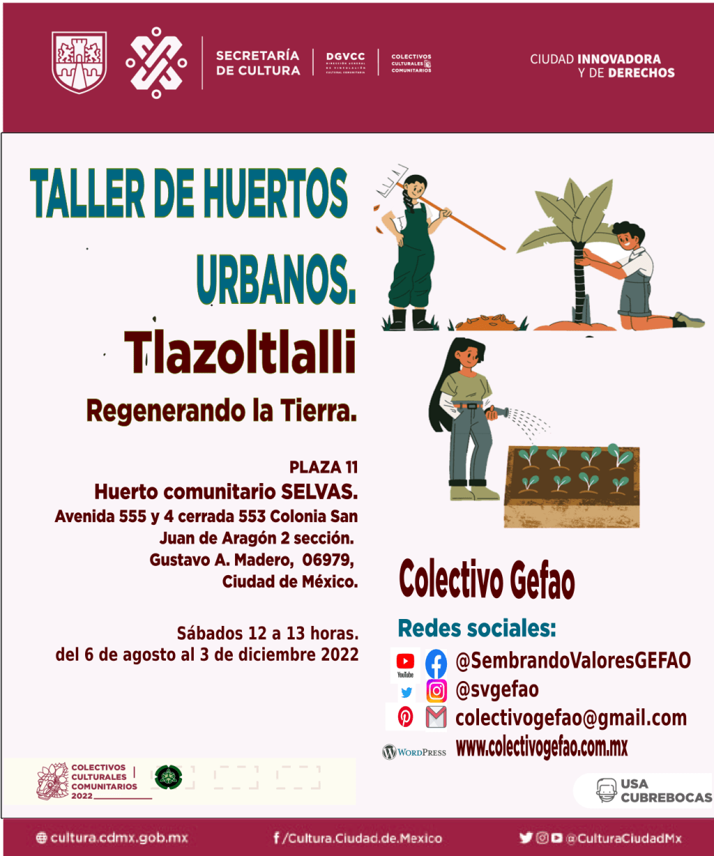 Taller de huertos urbanos&nbsp;(2022)